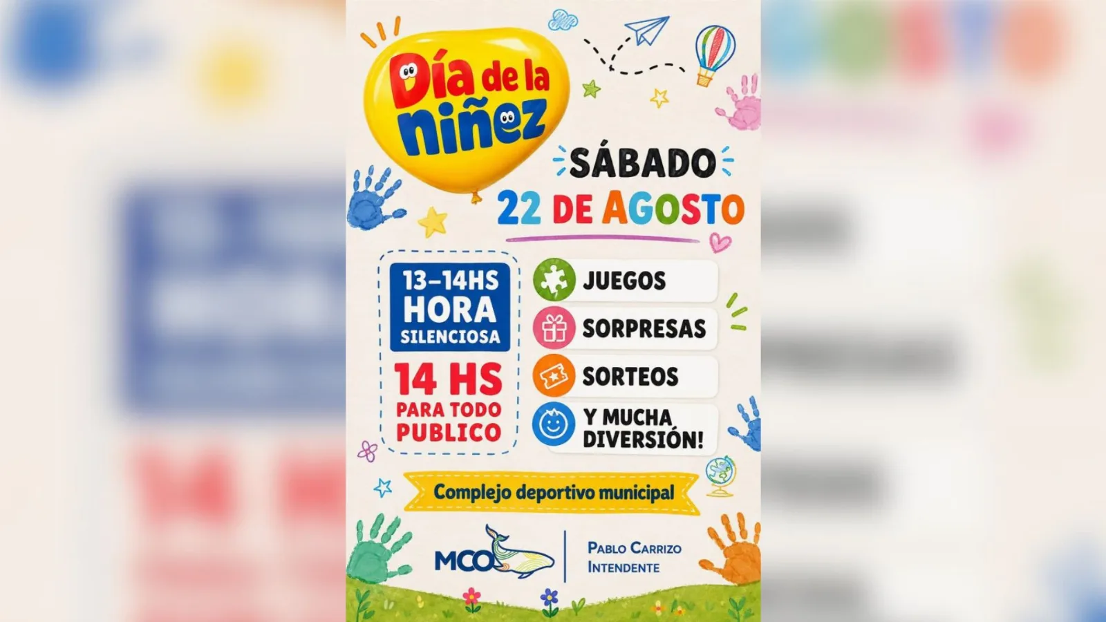 Caleta Olivia: el Municipio organiza gran festejo por el Día de la Niñez en el Complejo Knudsen