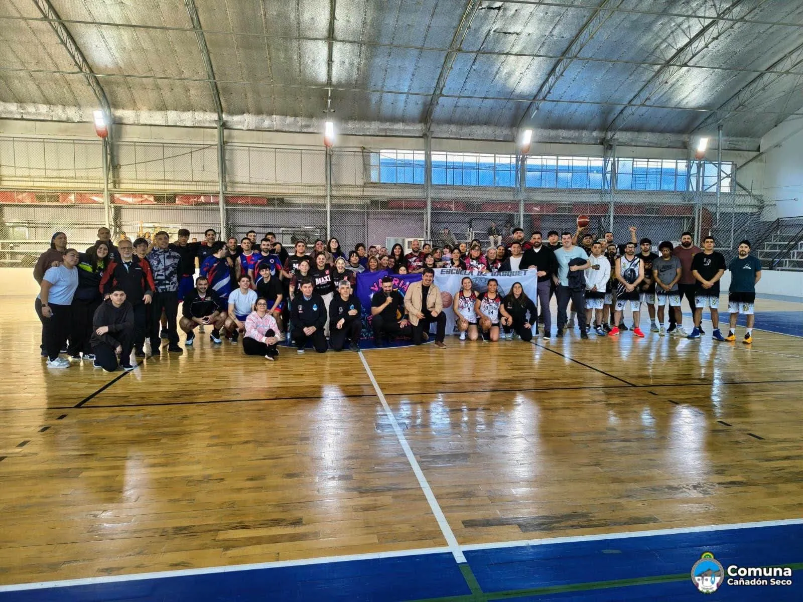 Cañadón Seco abrió la Liga Integradora Regional de Básquet