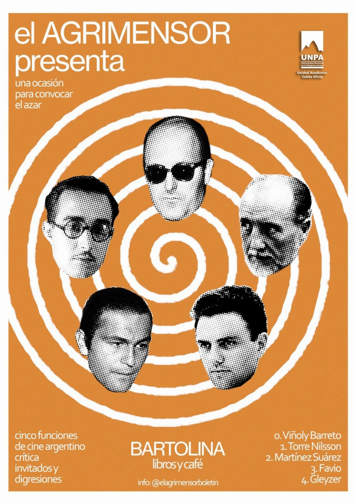 Comienza en Caleta Olivia el ciclo de cine “El AGRIMENSOR presenta…”