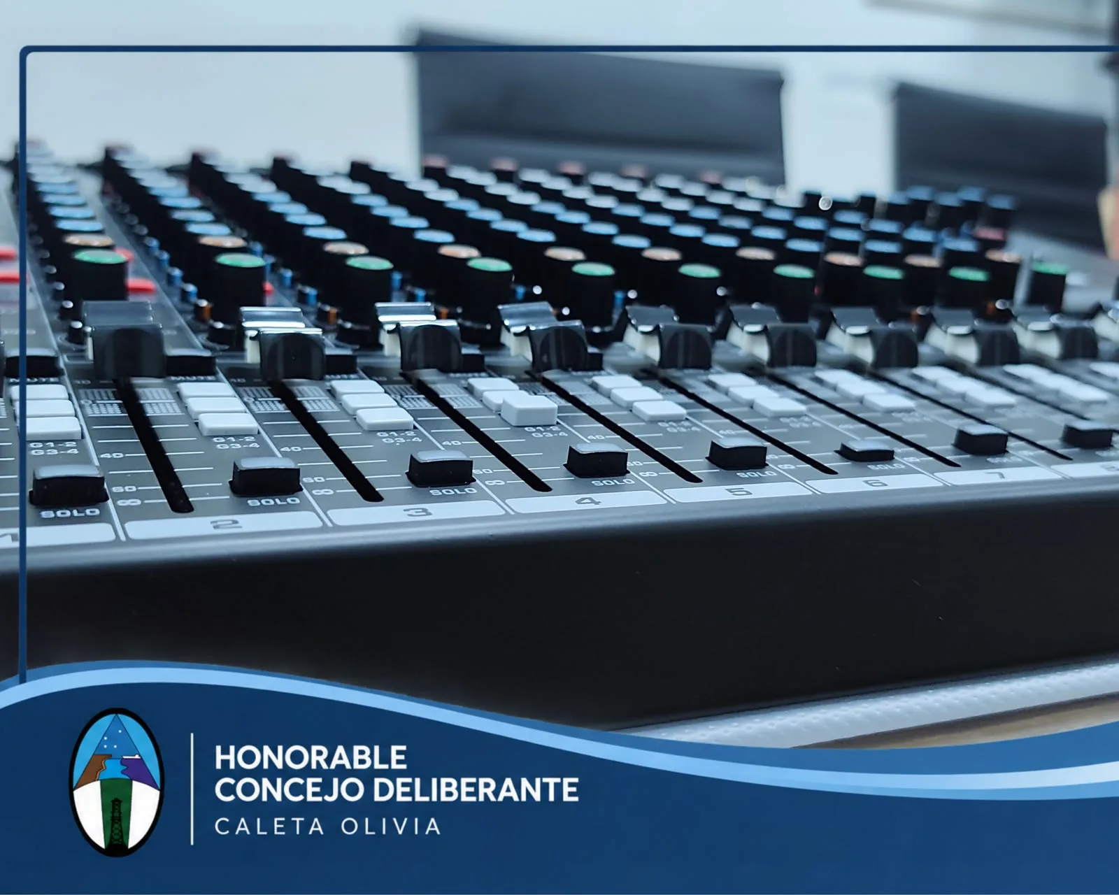 El Concejo Deliberante de Caleta Olivia incorpora equipamiento propio de audio y transmisión