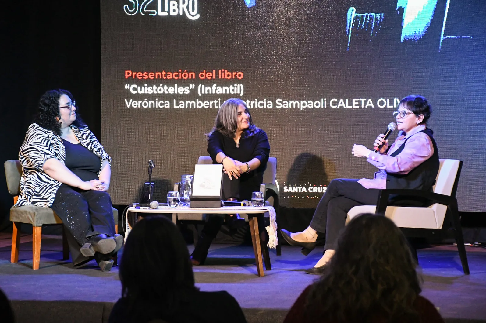 Escritoras santacruceñas presentaron Cuistóteles y Péntada en la Feria Provincial del Libro