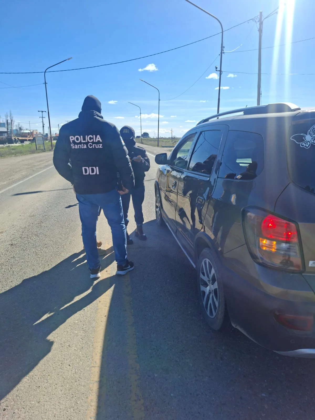 Operativo de control preventivo en la Ruta Nacional 281 a la altura de Tellier