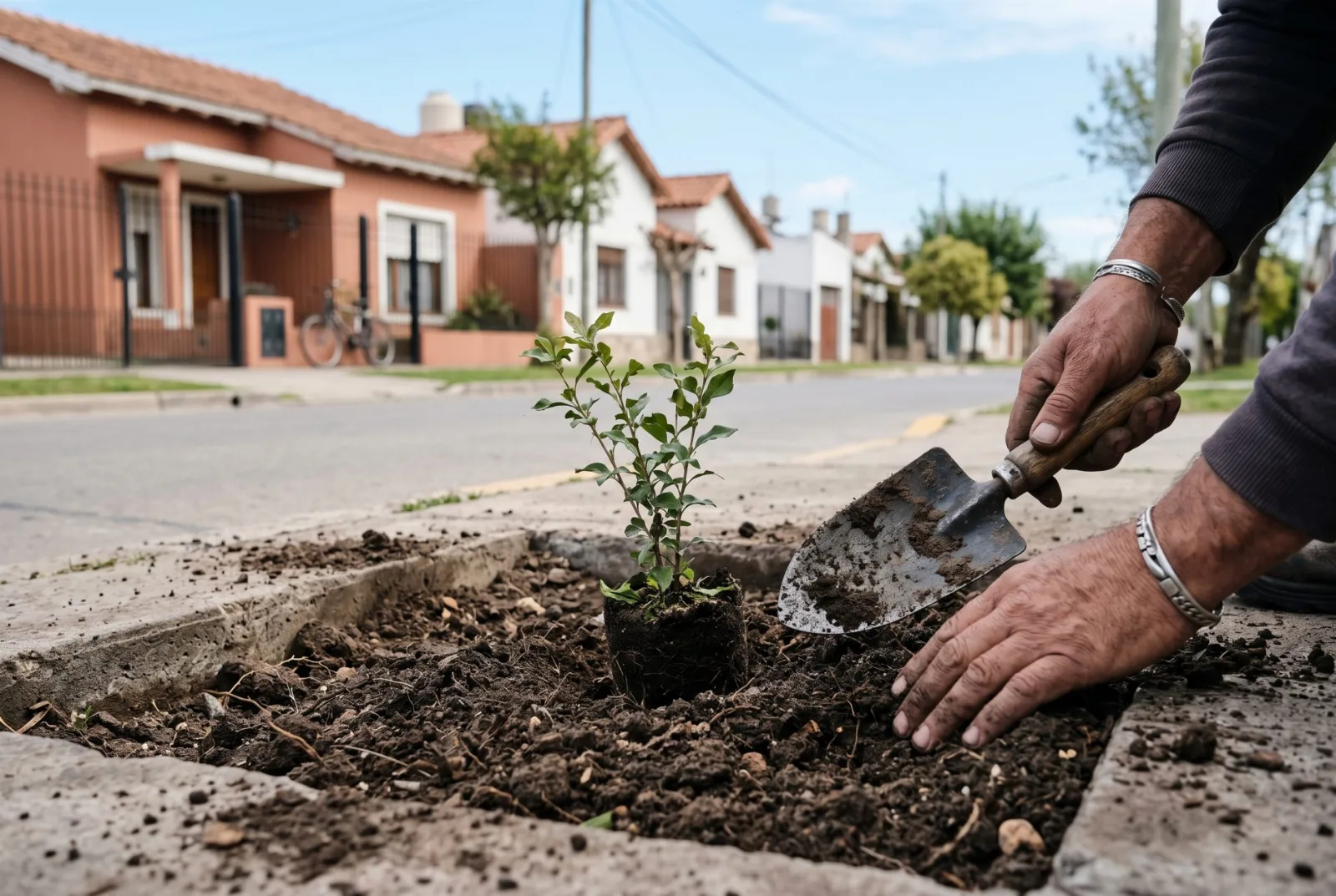 Intendente Alvear avanza con la renovación del arbolado urbano y ya plantó más de 350 ejemplares