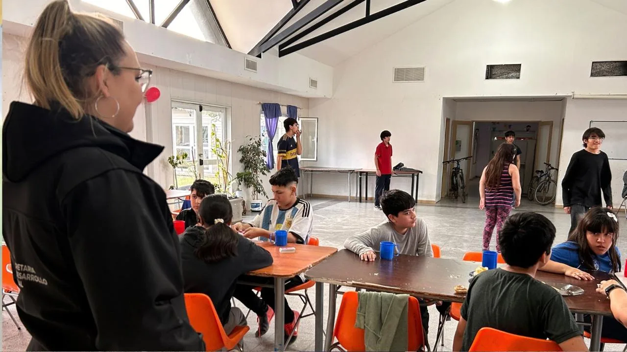 La Copa de Leche refuerza la contención para niños y jóvenes en Caleta Olivia