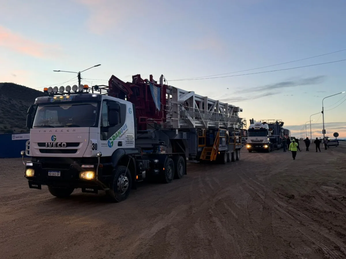 Llegó a Santa Cruz el primer equipo perforador de CGC que operará de manera permanente en el flanco norte
