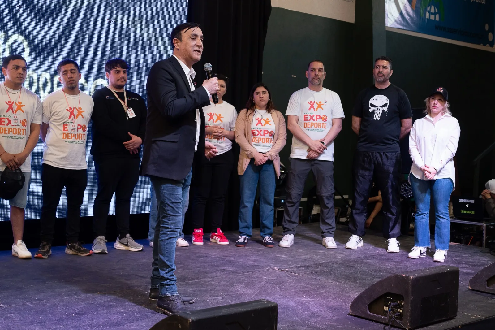 Pablo Grasso inaugura la 2° Expo Deporte y promete la mejor gestión deportiva de la historia de Río Gallegos
