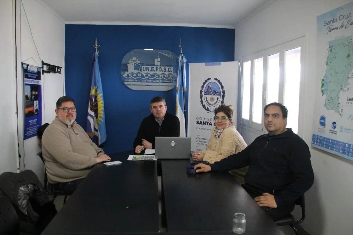 Puerto Deseado: Gobierno provincial busca inversiones para diversificar la economía local