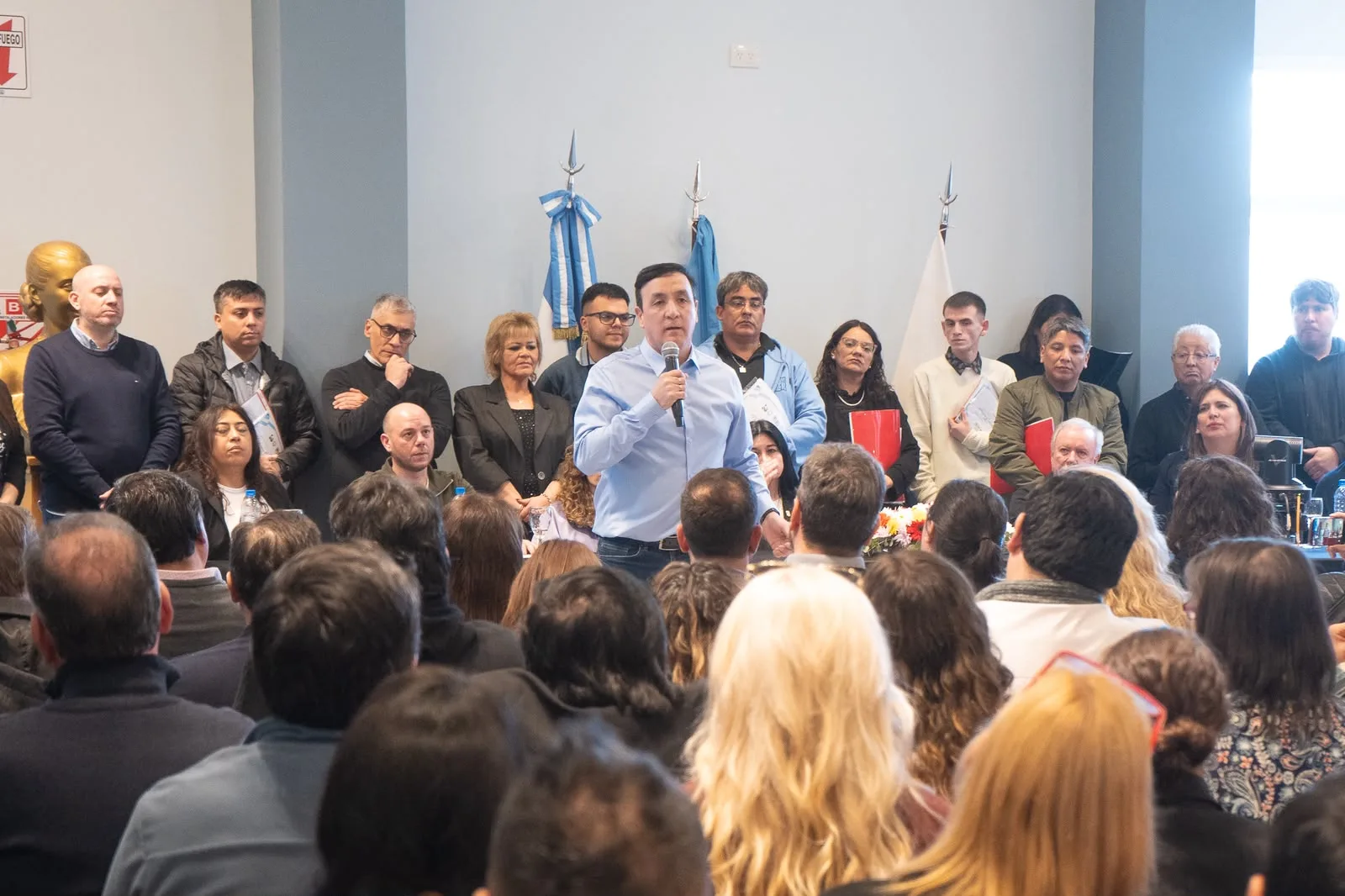 Pablo Grasso asumió la presidencia del PJ santacruceño y llamó al trabajo colectivo