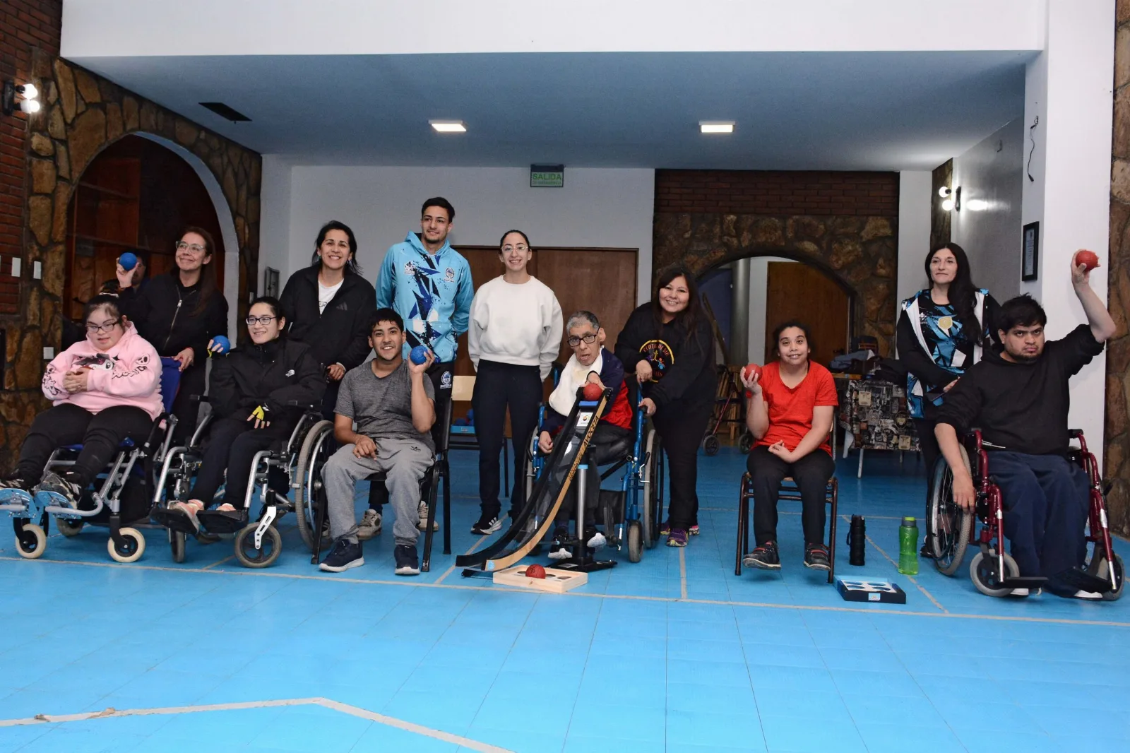 Se inicia en Río Gallegos el Primer Encuentro Patagónico de Boccia con delegaciones de Santa Cruz y Tierra