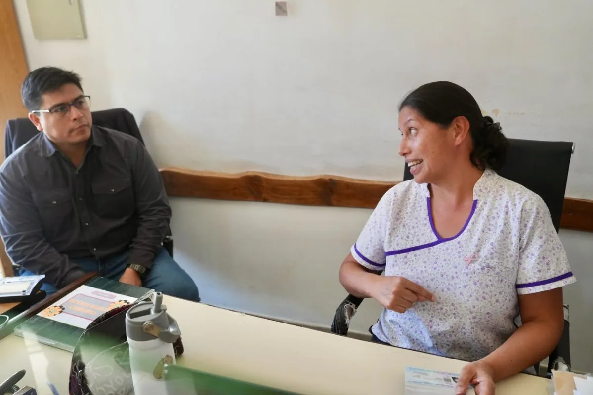 Vidal recorrió el Puesto Sanitario de El Chaltén y anunció medidas para fortalecer la atención